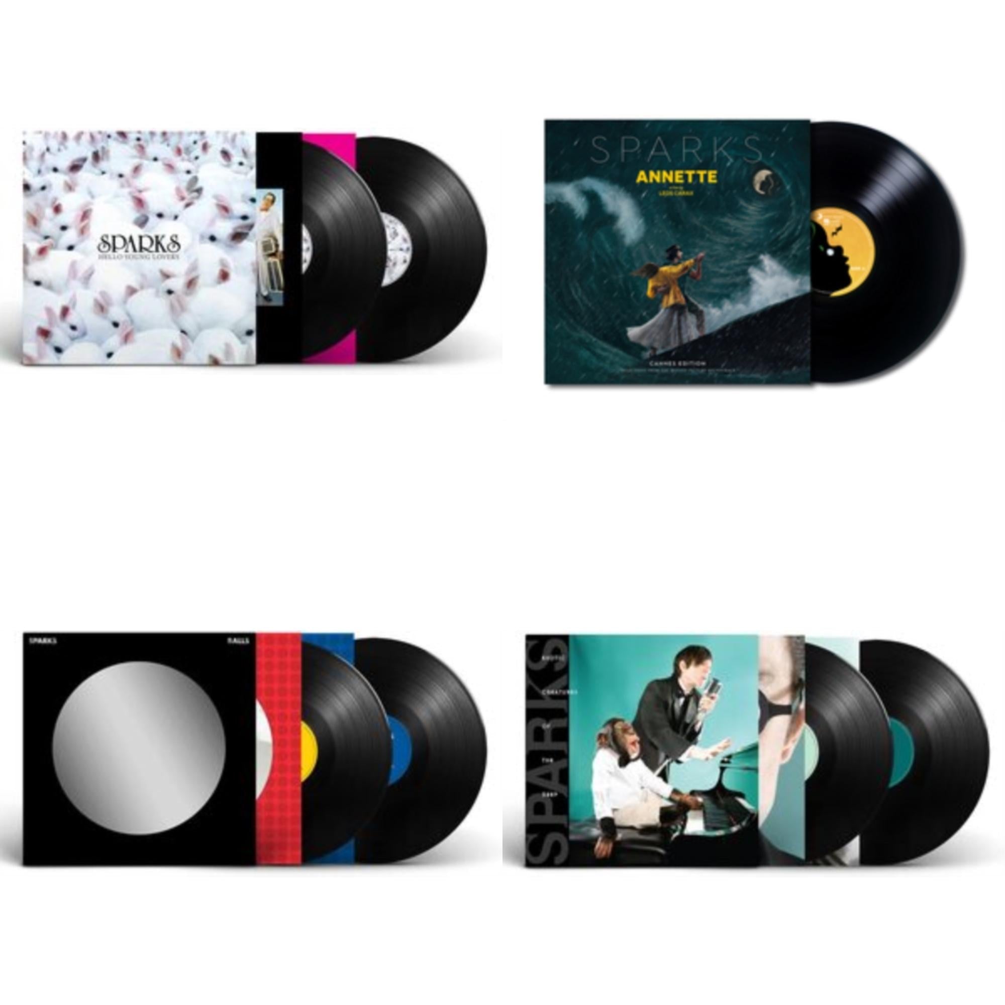 Sparks - Annette & Balls (2LP) & Hello Young Lovers (2LP) & Exotic Creatures Of The Deep (2LP)