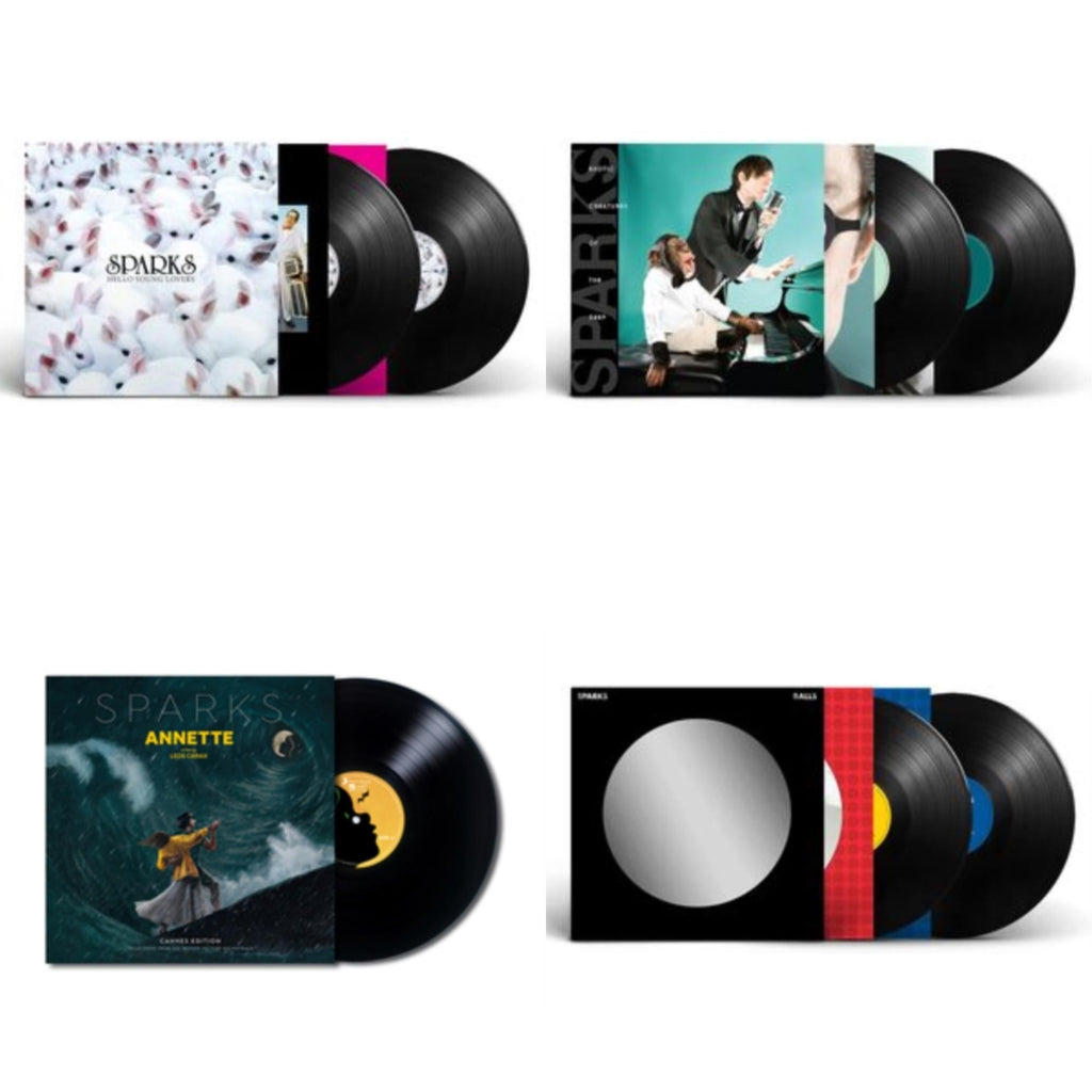 Sparks - Hello Young Lovers (2LP) & Exotic Creatures Of The Deep (2LP) & Annette & Balls (2LP)