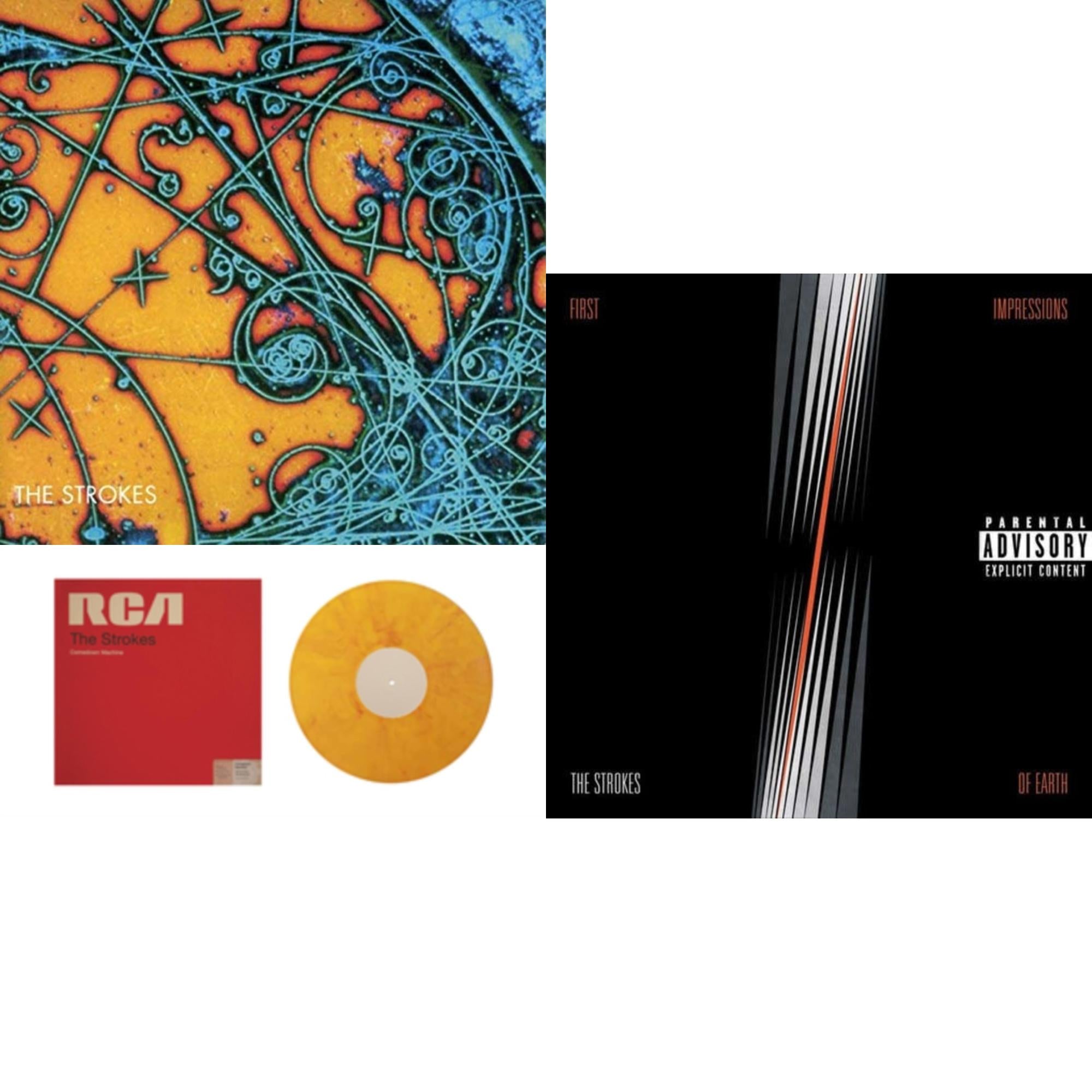 Is This It & Comedown Machine (Coloured LP Vinyl) & First Impressions Of Earth