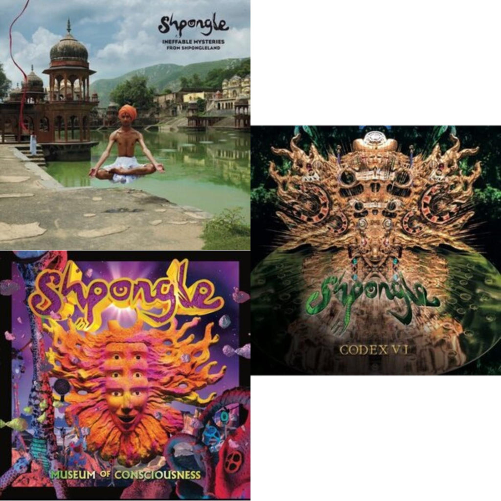 Shpongle - Ineffable Mysteries From Shpongleland (3LP) & Museum Of Consciousness (2LP) & Codex Vi (3LP)