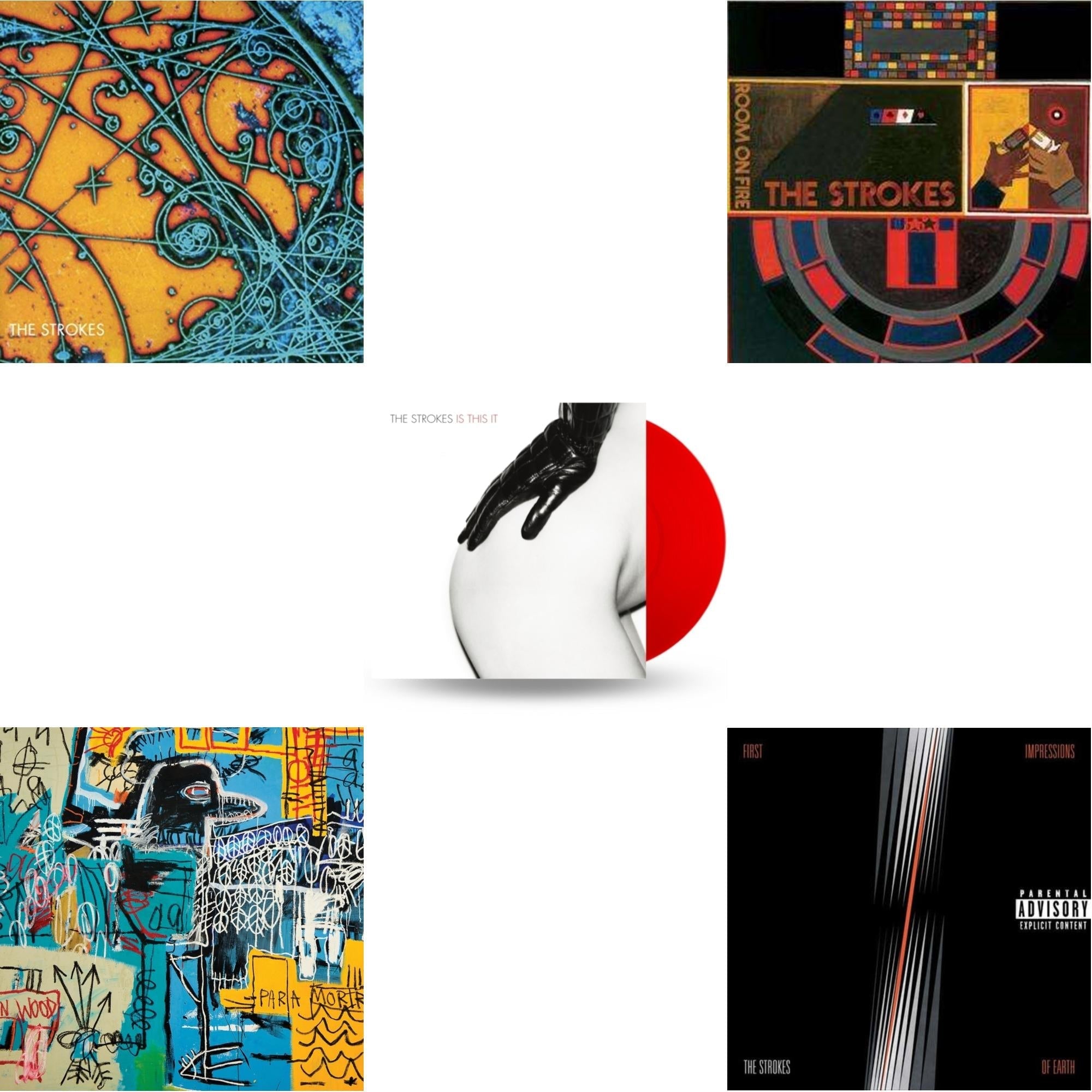 Is This It & New Abnormal (180G/Clear Apet Slipcase/Dl Insert) & Is This It (Red LP Vinyl) & Room On Fire & First Impressions Of Earth
