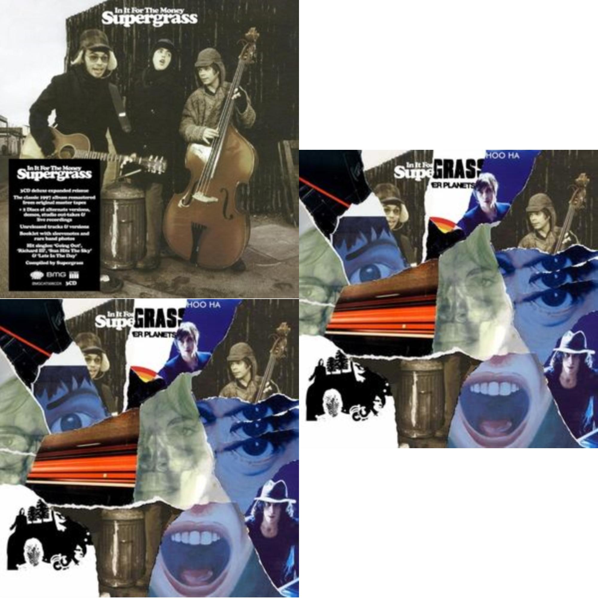 Supergrass - In It For The Money (2021 Remaster/Deluxe Expanded Edition/3CD) & Strange Ones: 1994-2008 (X) & Strange Ones: 1994-2008 (X)