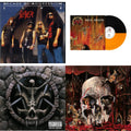 Hell Awaits (Transparent Orange & Black Split LP Vinyl) & Divine Intervention & Live: Decade Of Aggression & South Of Heaven