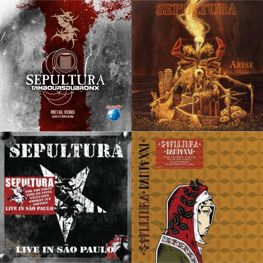 Metal Veins - Alive At Rock In Rio (Limited/2LP) & Dante Xxi & Live In Sao Paulo (2LP) & Arise (Expanded Edition)