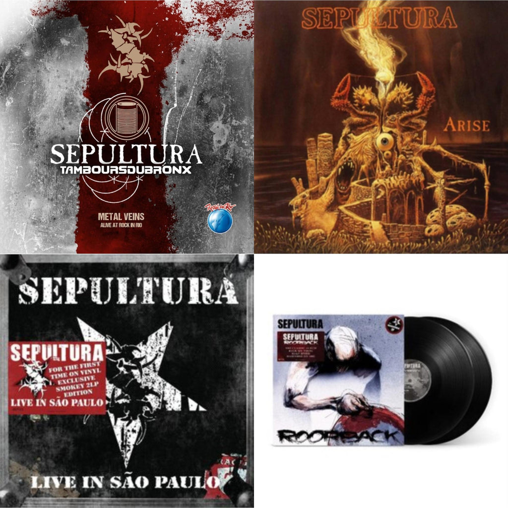 Metal Veins - Alive At Rock In Rio (Limited/2LP) & Roorback & Live In Sao Paulo (2LP) & Arise (Expanded Edition)