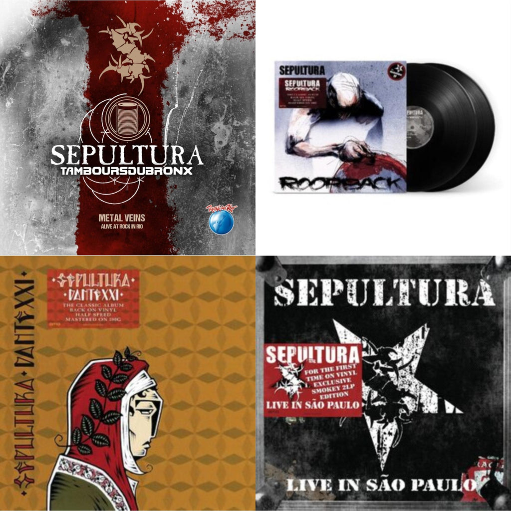 Metal Veins - Alive At Rock In Rio (Limited/2LP) & Roorback & Dante Xxi & Live In Sao Paulo (2LP)