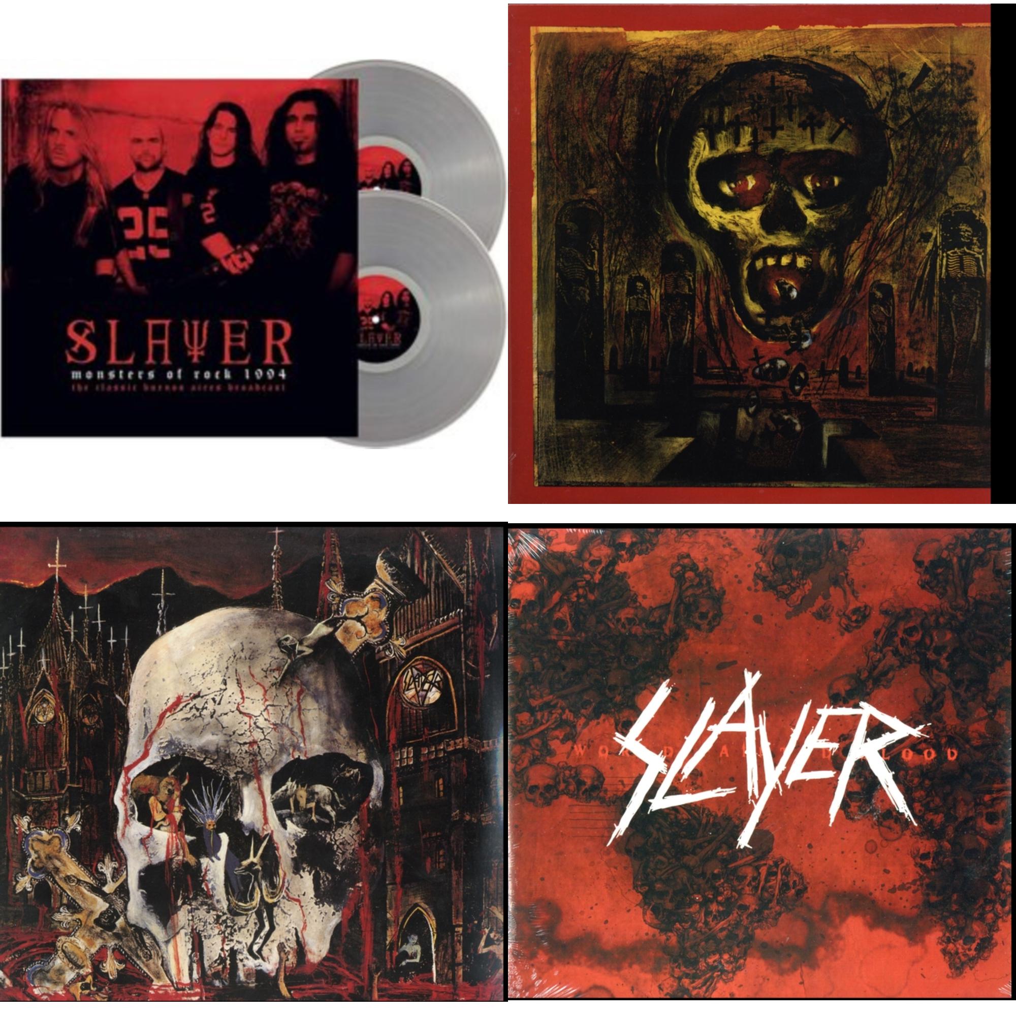 Seasons In Abyss & South Of Heaven & World Painted Blood & Monsters Of Rock 1994 (2LP/140G/Clear Vinyl)