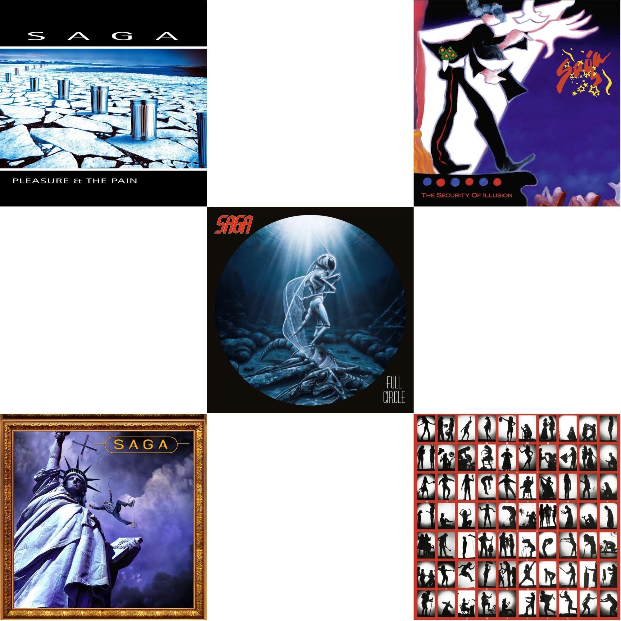 Beginner's Guide To Throwing Shapes (180G/Remastered) & Security Of Illusion (180G/Remastered) & Generation 13 (2LP) & Pleasure & The Pain & Full Circle (2021 Reissue)