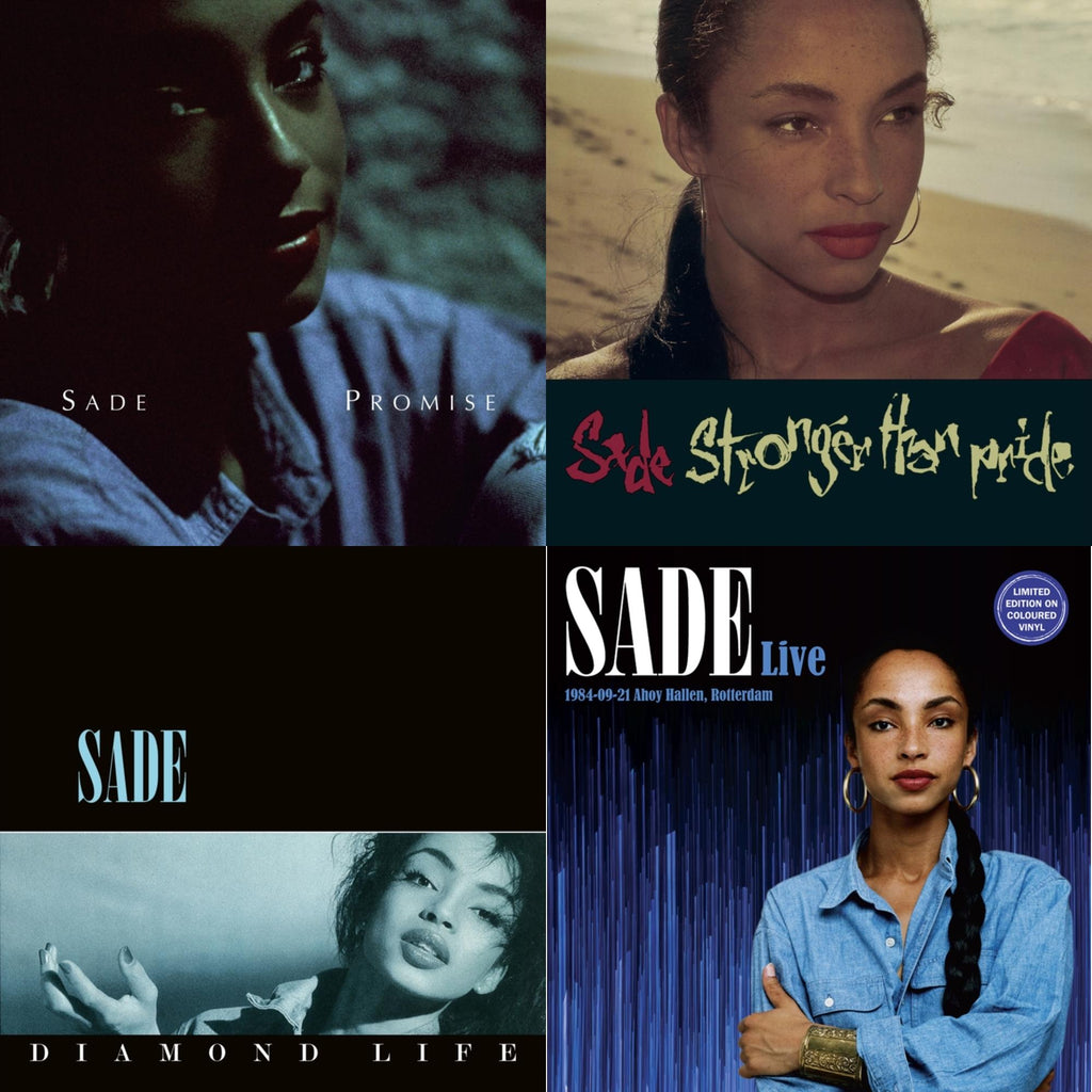 Sade - Promise & Stronger Than Pride & Diamond Life & Sade Live: 1984-09-21 Ahoy Hallen, Rotterdam (2LP)