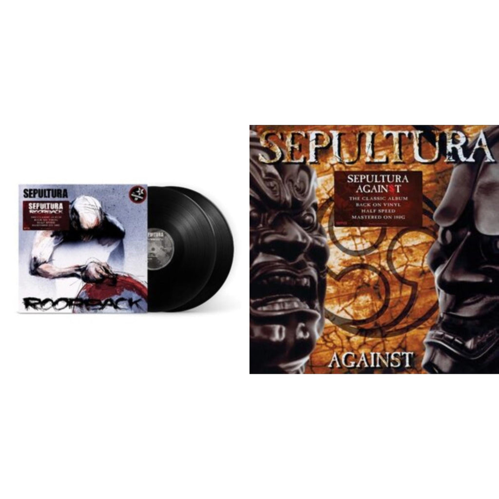 Sepultura - Against & Roorback - LP Vinyl Bundle