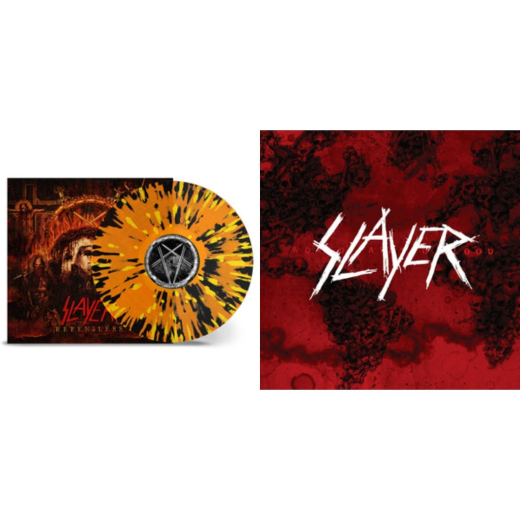 Slayer - World Painted Blood & Repentless (Trans Orange Yellow Black Splatter LP Vinyl)