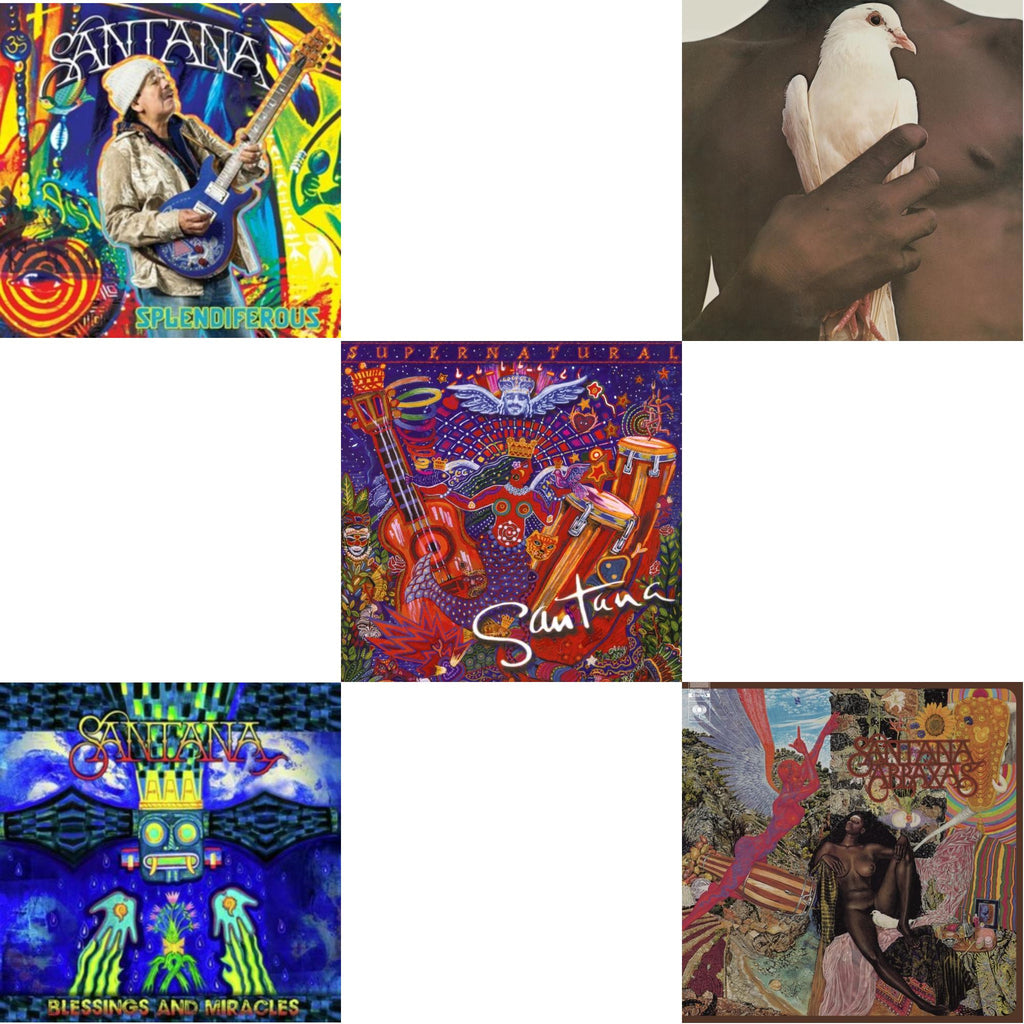 Santana - Supernatural (2LP/150G) & Splendiferous (2LP/150G) & Blessings & Miracles & Abraxas & Greatest Hits (1974) (150G/Dl Card)