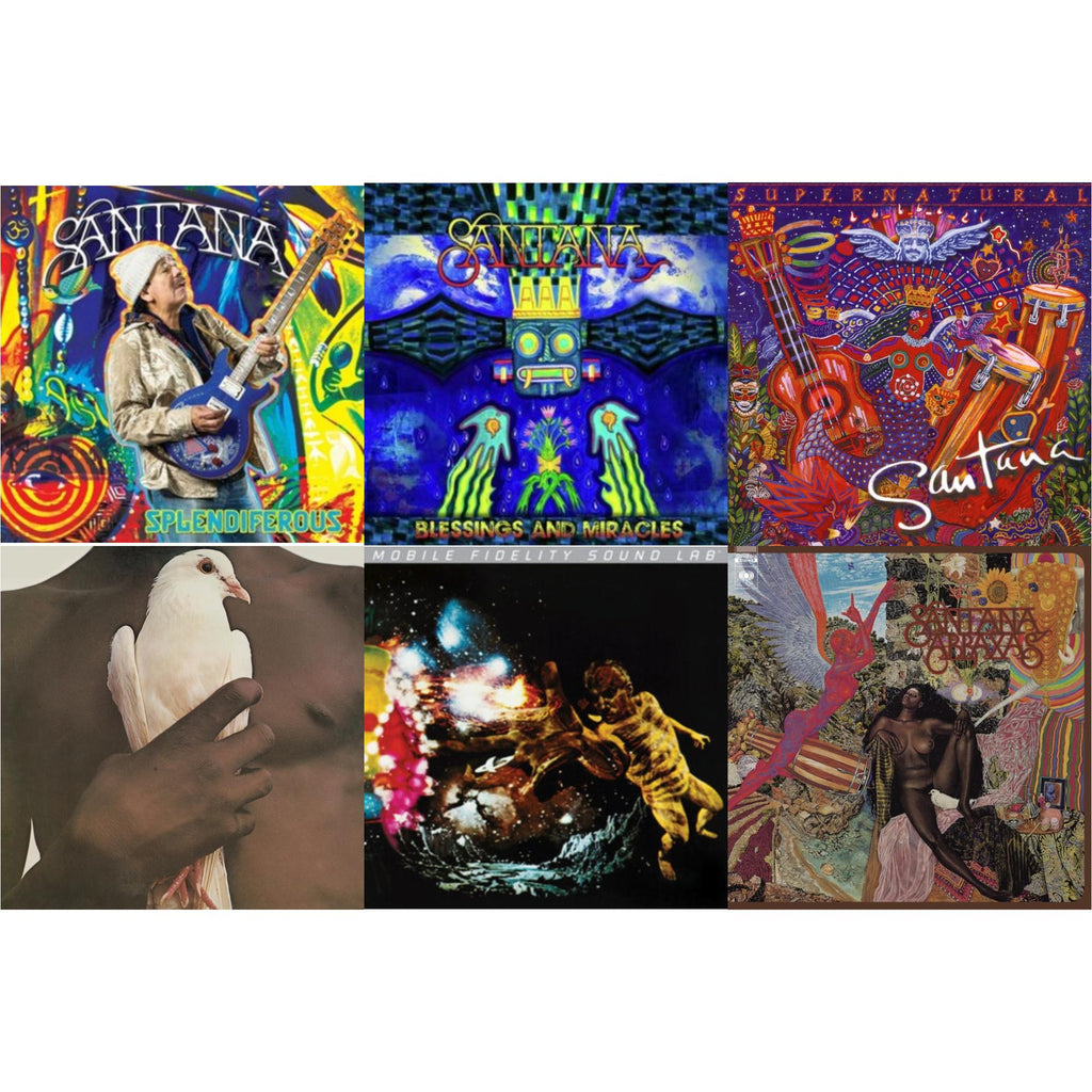 Supernatural (2LP/150G) & Splendiferous (2LP/150G) & Blessings & Miracles & Santana Iii & Abraxas & Greatest Hits (1974) (150G/Dl Card)