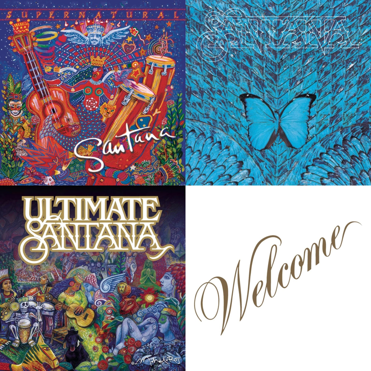 Ultimate Santana & Welcome & Borboletta & Supernatural