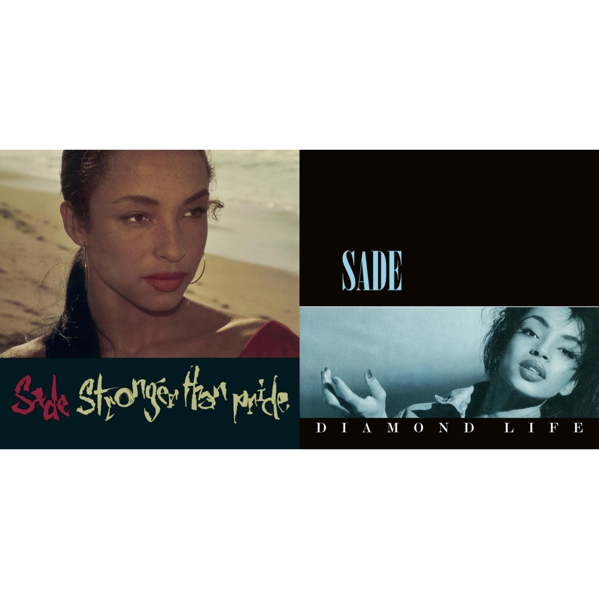 Sade - Stronger Than Pride & Diamond Life - LP Vinyl Bundle