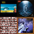 Saga - Steel Umbrellas & Full Circle (2021 Reissue) & Beginner's Guide To Throwing Shapes (180G/Remastered) & Generation 13 (2LP)