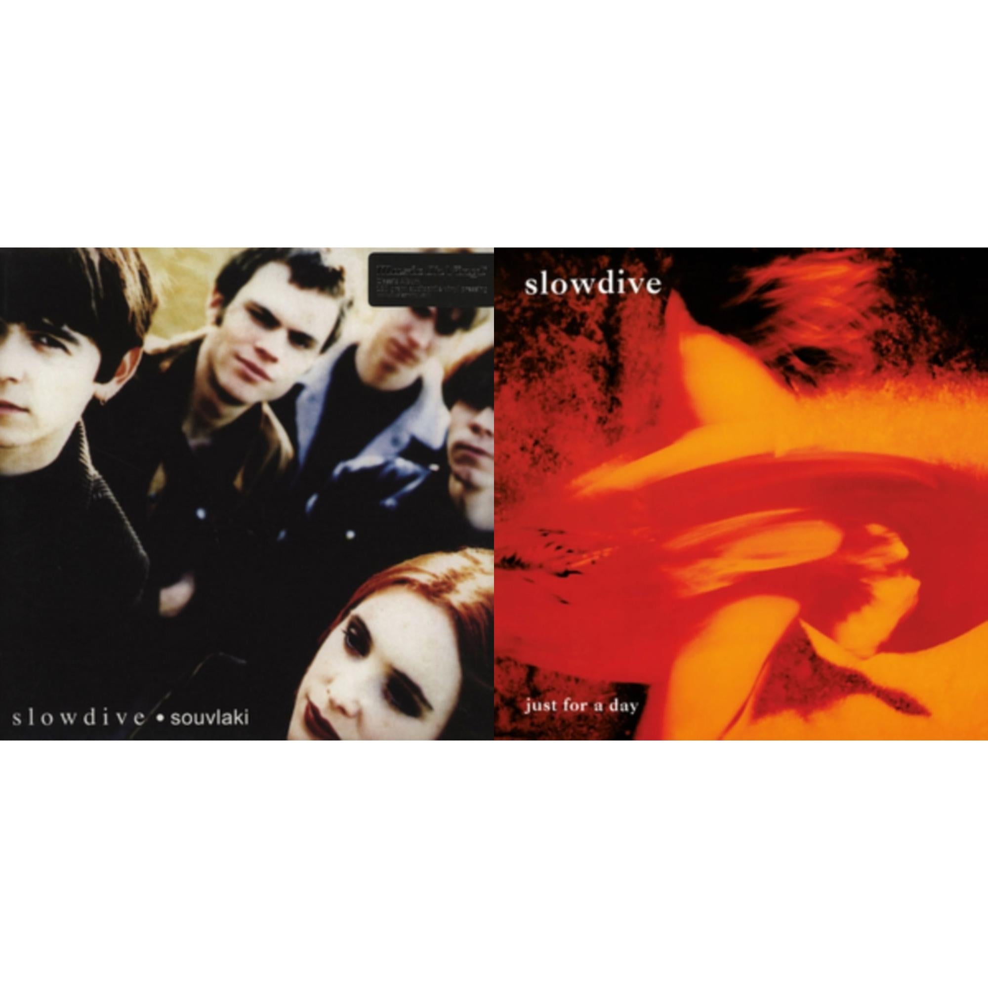 Slowdive - Souvlaki (180G) & Just For A Day (Translucent Red Marbled LP Vinyl)