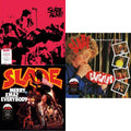 Slade - Slade Alive! (Red & Black Splatter LP Vinyl/Limited Edition) & Crackers (Snowflake Splatter LP Vinyl) & Merry Xmas Everybody