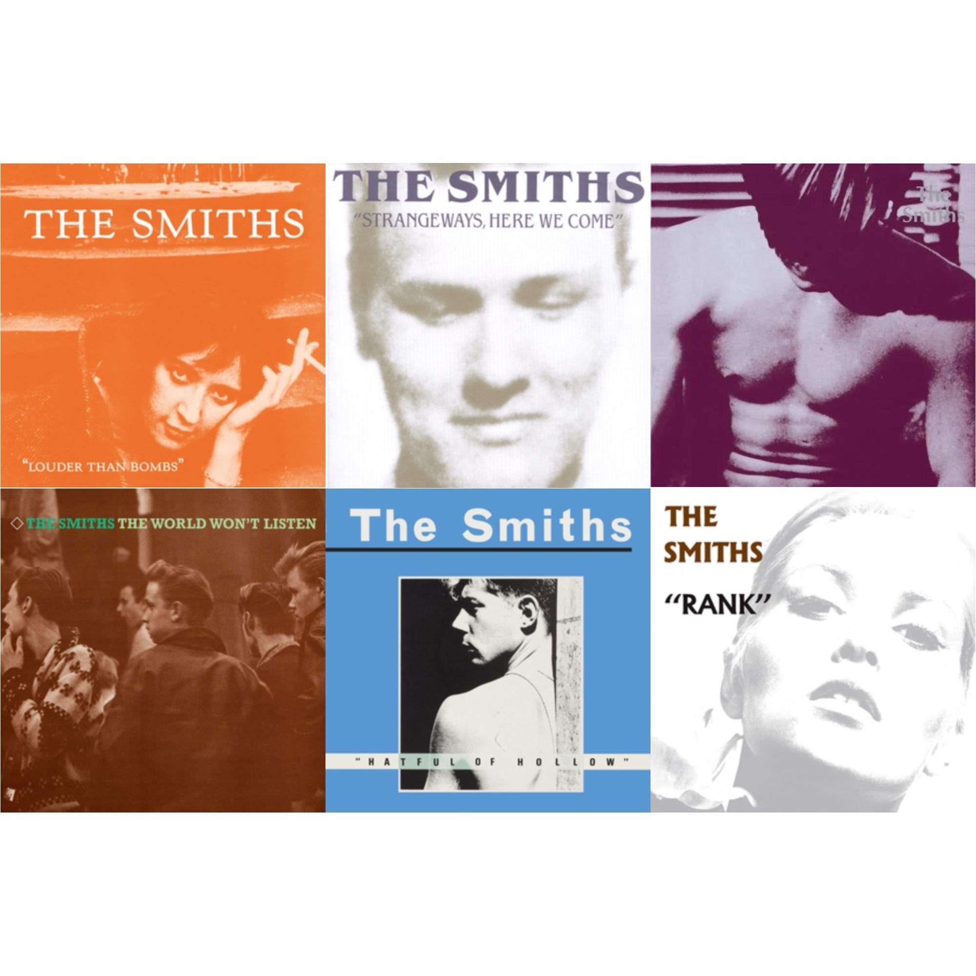Louder Than Bombs (180G/Remastered) & Strangeways, Here We Come & Smiths & World Won't Listen (180G/Remastered) & Hatful Of Hollow & Rank (180G/Remastered)