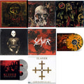 Slayer - Diabolus In Musica & God Hates Us All & Reign In Blood & Seasons In Abyss & South Of Heaven & World Painted Blood & Repentless (Trans Orange Yellow Black Splatter LP Vinyl) & Monsters Of Rock 1994 (2LP/140G/Clear Vinyl)