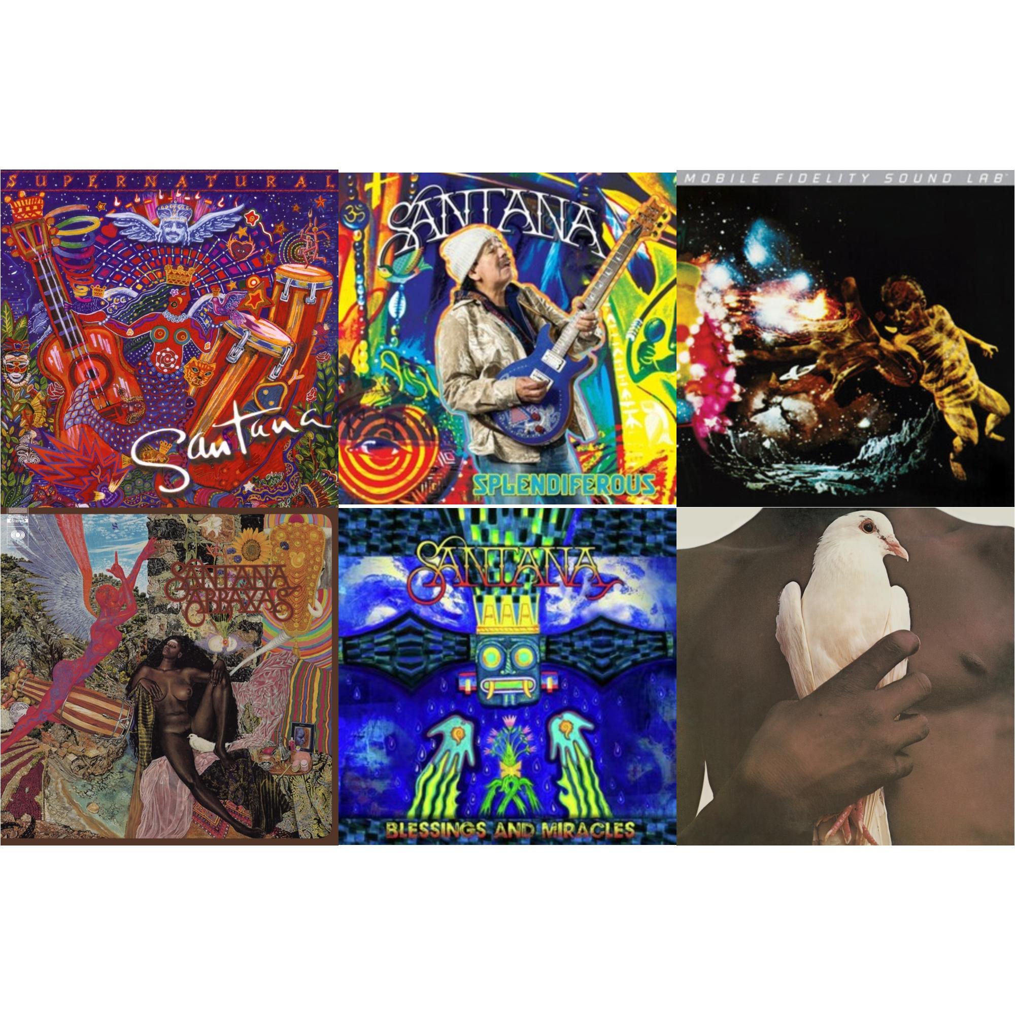 Supernatural (2LP/150G) & Splendiferous (2LP/150G) & Blessings & Miracles & Santana Iii & Abraxas & Greatest Hits (1974) (150G/Dl Card)