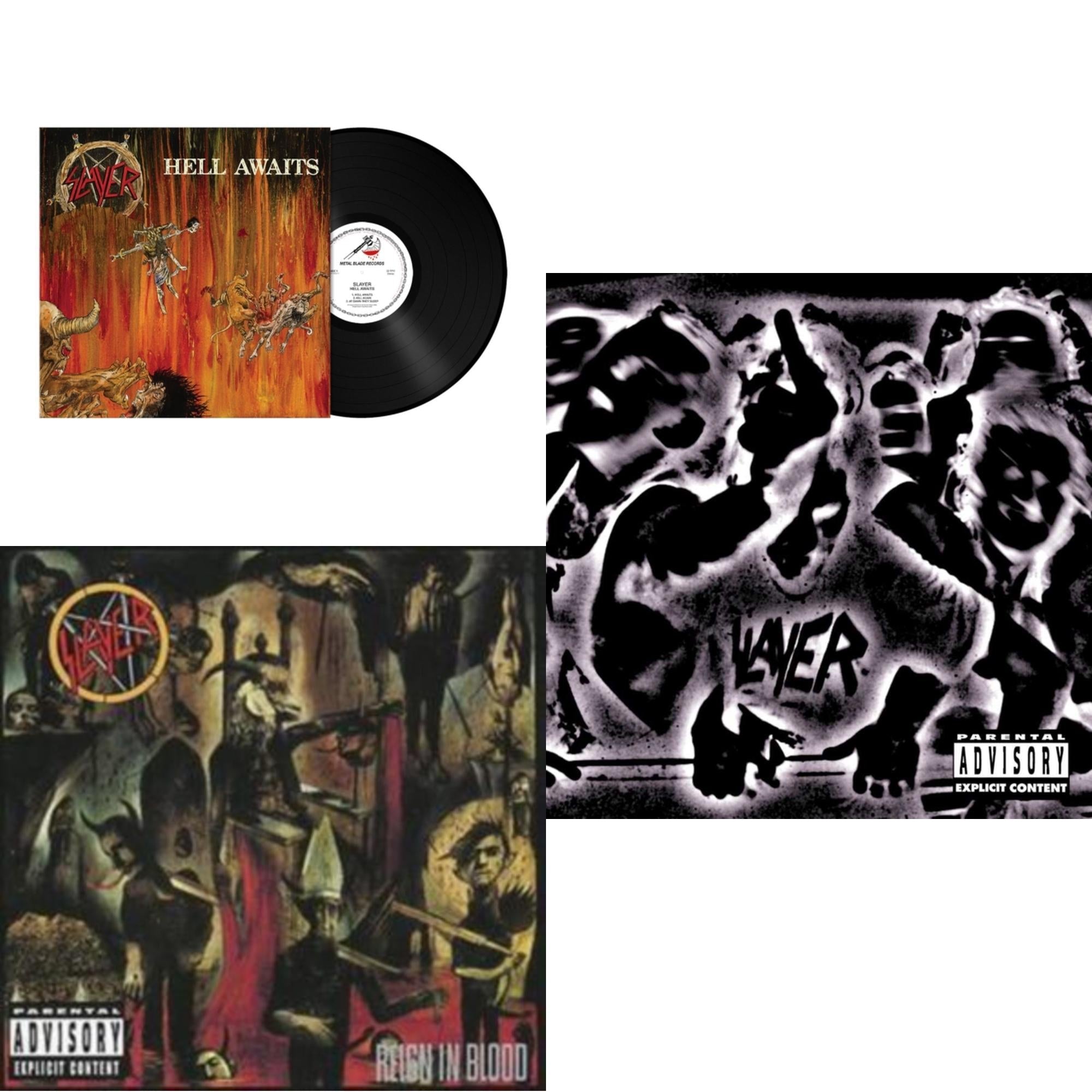 Hell Awaits (180G) & Reign In Blood & Undisputed Attitude
