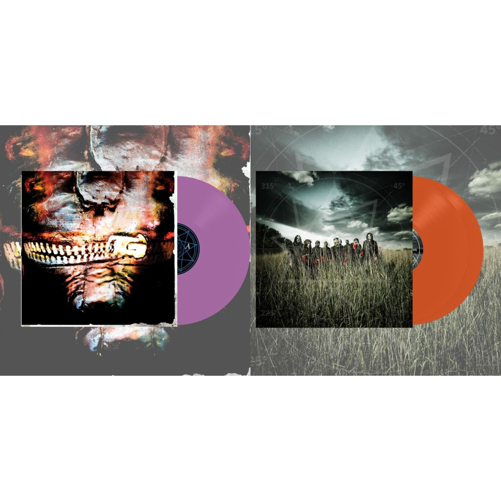 Slipknot - Volume 3: The Subliminal Verses (X) (Violet Vinyl/2LP) & All Hope Is Gone (Orange Vinyl/2LP)