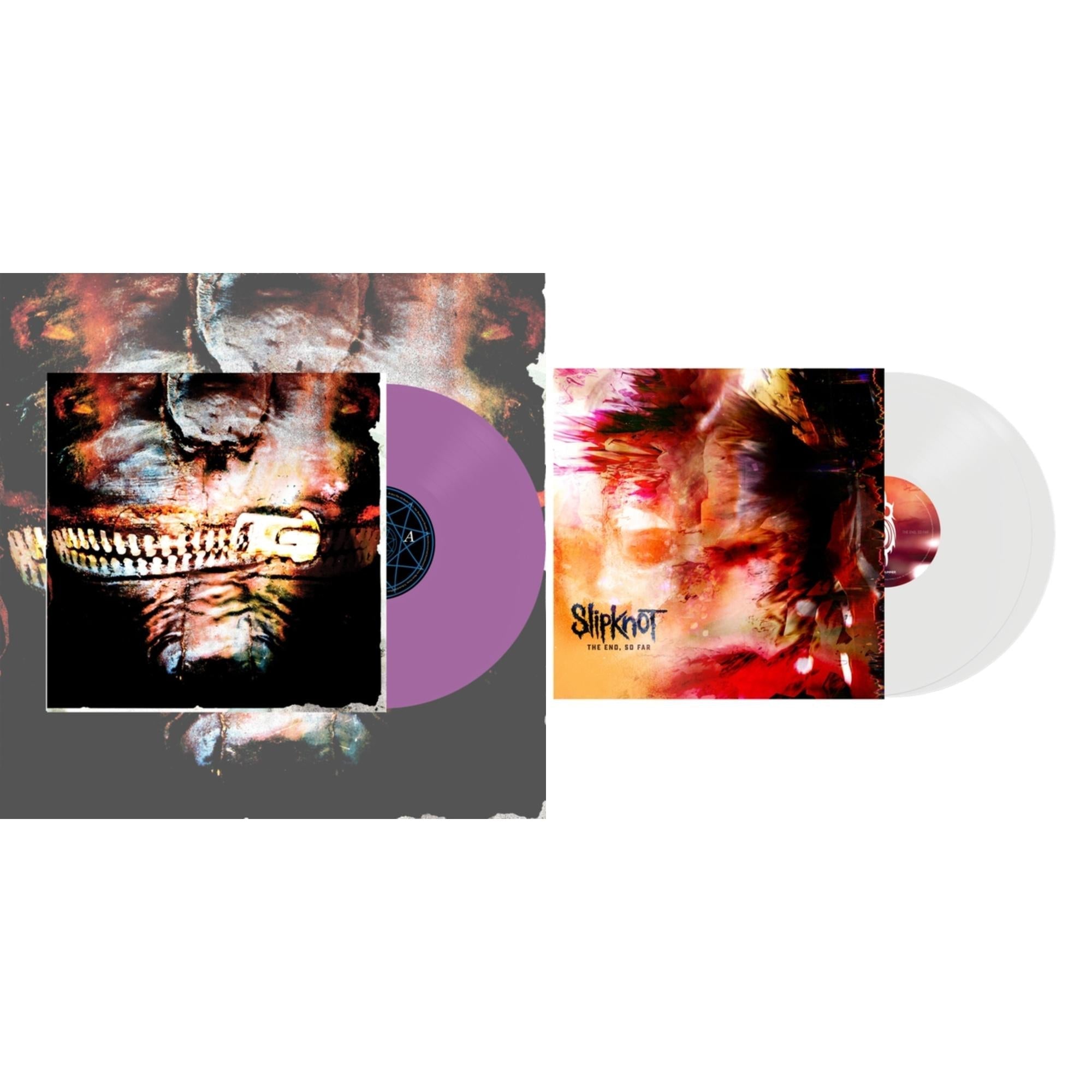 Slipknot - Volume 3: The Subliminal Verses (X) (Violet Vinyl/2LP) & End, So Far (Clear Vinyl/2LP)