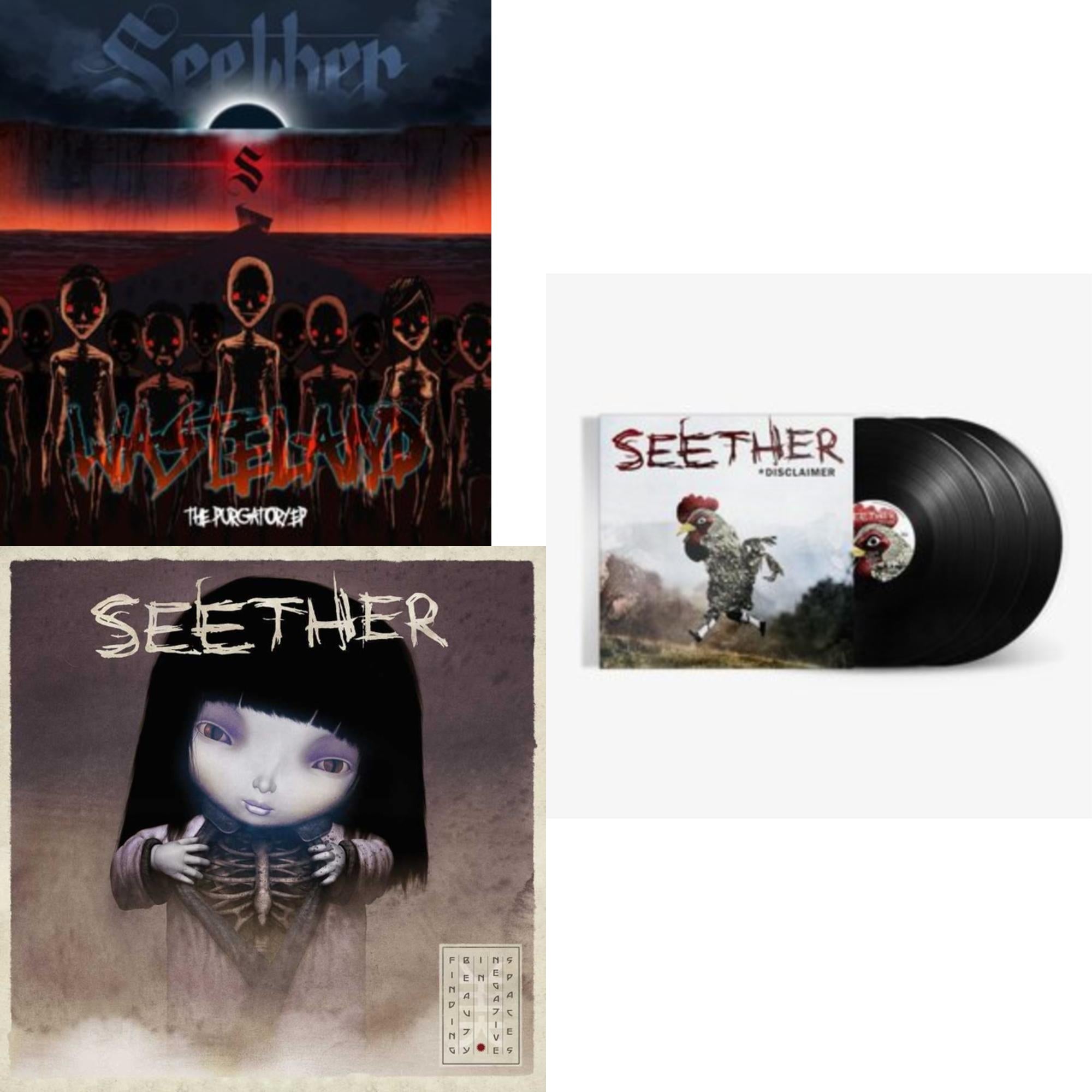 Finding Beauty In Negative Spaces (2LP/Opaque Lavender Vinyl) & Wasteland - The Purgatory Ep & Disclaimer (20Th Anniversary Edition) (3LP)