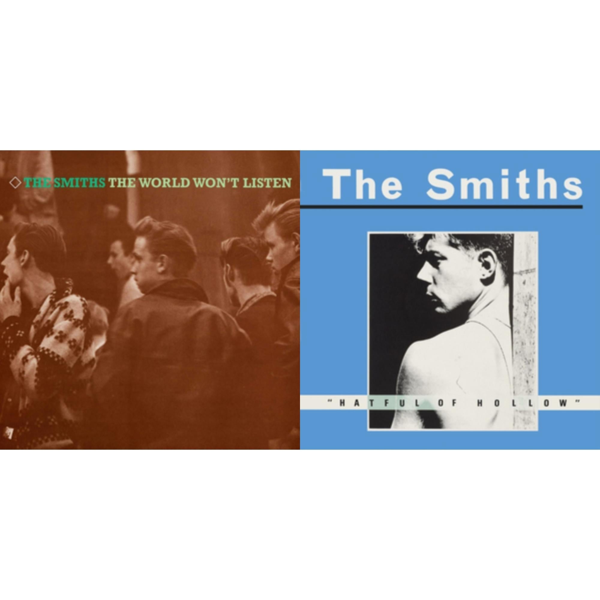 Smiths - World Won't Listen (180G/Remastered) & Hatful Of Hollow - LP Vinyl Bundle