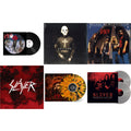 Slayer - Live Undead (180G) & Diabolus In Musica & Live: Decade Of Aggression & World Painted Blood & Repentless (Trans Orange Yellow Black Splatter LP Vinyl) & Monsters Of Rock 1994 (2LP/140G/Clear Vinyl)