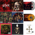 Slayer - Diabolus In Musica & God Hates Us All & Live: Decade Of Aggression & Reign In Blood & Seasons In Abyss & South Of Heaven & World Painted Blood & Repentless (Trans Orange Yellow Black Splatter LP Vinyl) & Monsters Of Rock 1994 (2LP/140G/Clear
