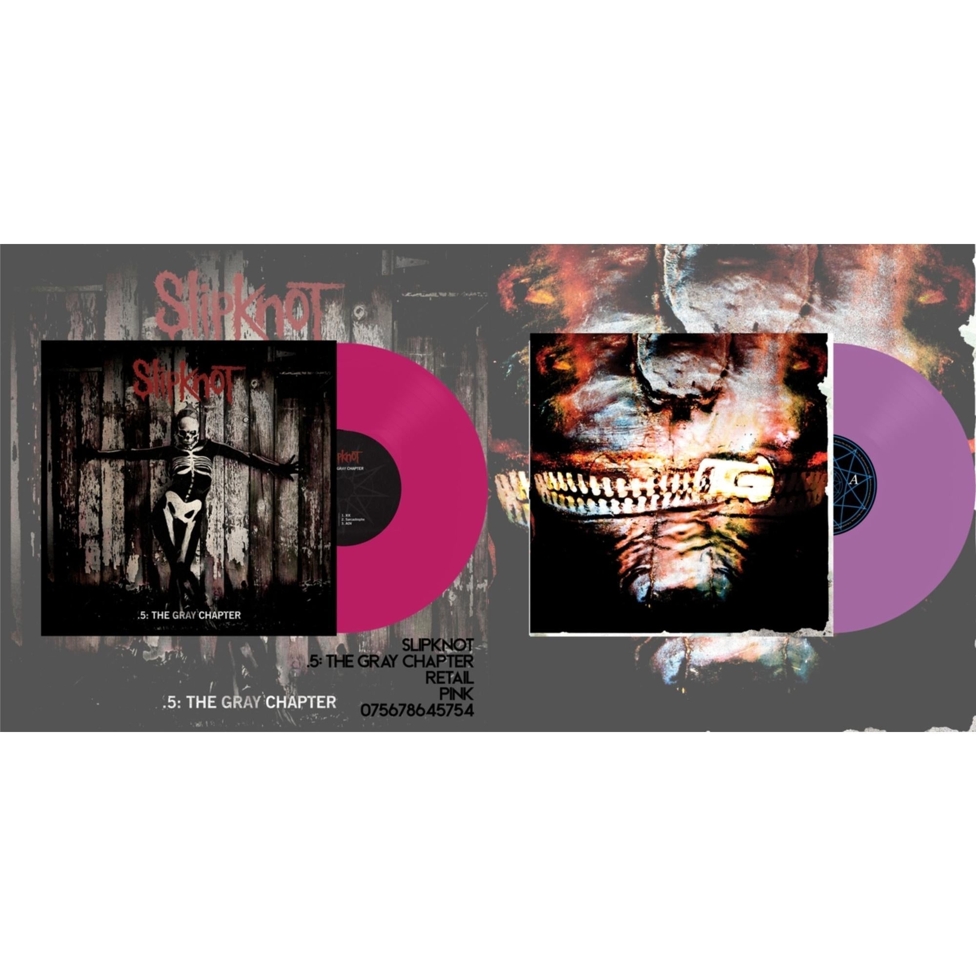 Volume 3: The Subliminal Verses (X) (Violet Vinyl/2LP) & .5: The Gray Chapter (X) (Pink Vinyl/2LP)