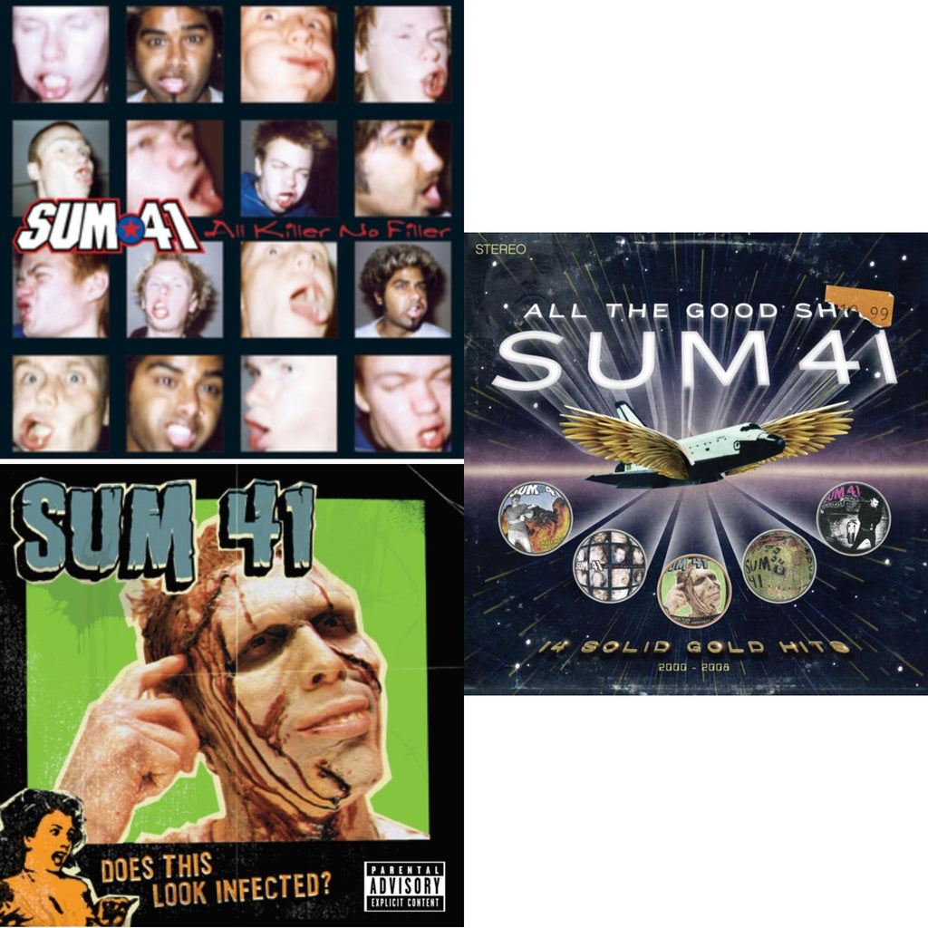 All Killer No Filler & Does This Look Infected? (Green & Blue LP Vinyl) & All The Good Sh**: 14 Solid Gold Hits 2001-2008