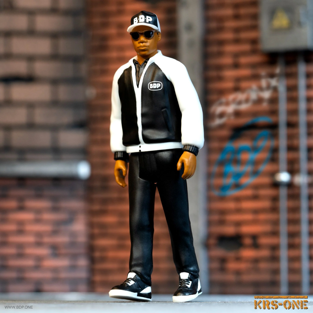 KRS-One – By All Means Necessary (Boogie Down Productions, Wave 1) Super7 ReAction Figure