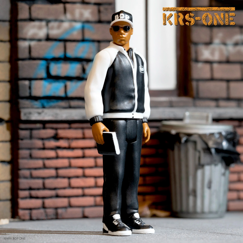 KRS-One – By All Means Necessary (Boogie Down Productions, Wave 1) Super7 ReAction Figure
