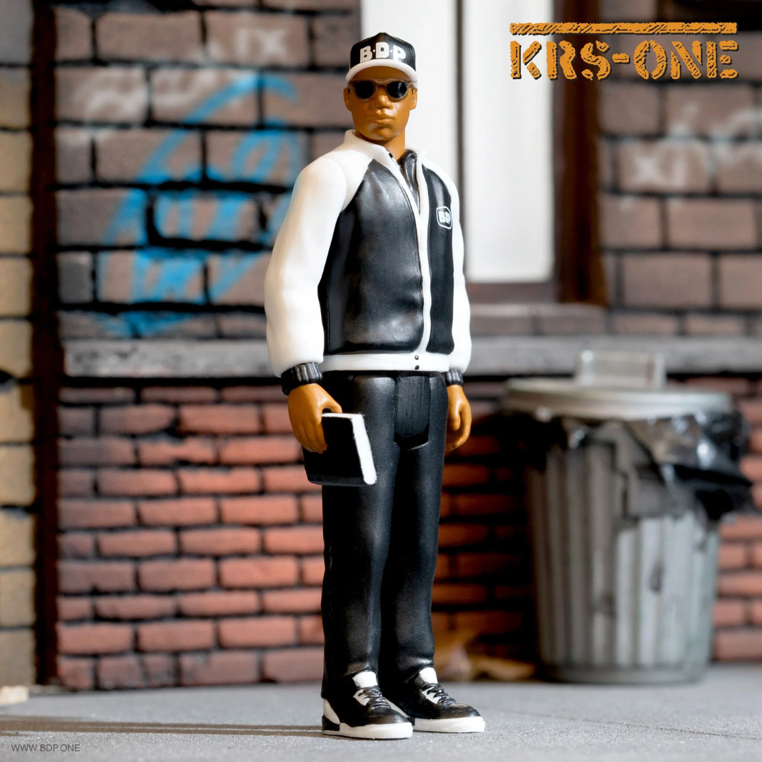 KRS-One – By All Means Necessary (Boogie Down Productions, Wave 1) Super7 ReAction Figure
