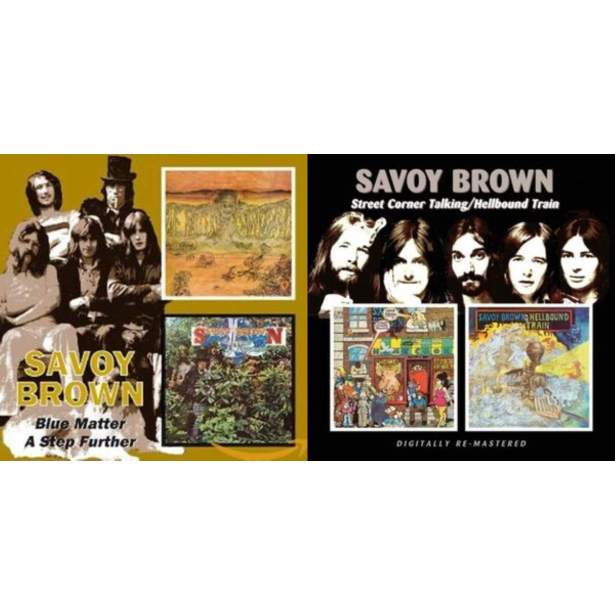 Blue Matter / Step Further (Remastered) & Street Corner Talking / Hellbound Train (Remastered)