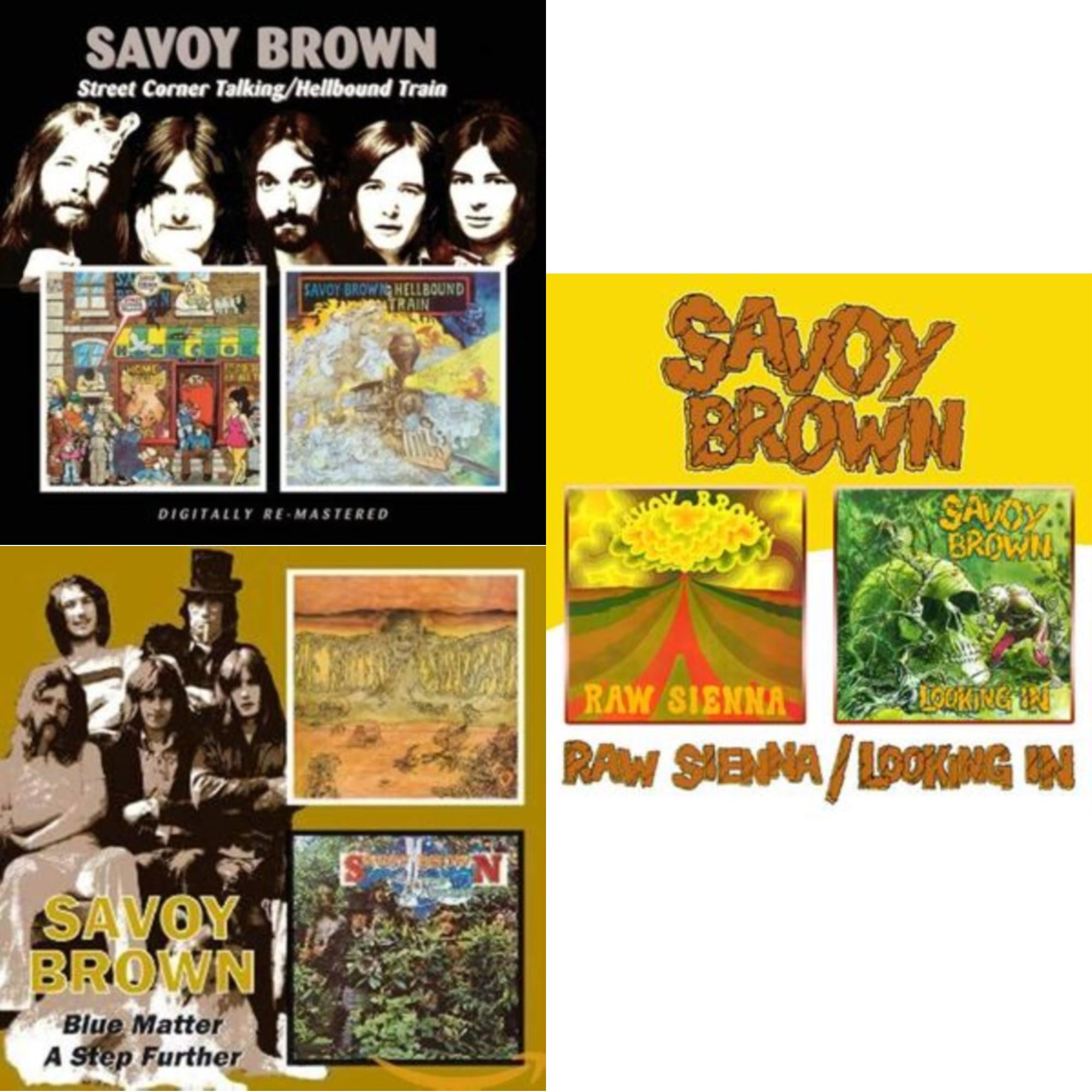 Raw Sienna / Looking In & Blue Matter / Step Further (Remastered) & Street Corner Talking / Hellbound Train (Remastered)