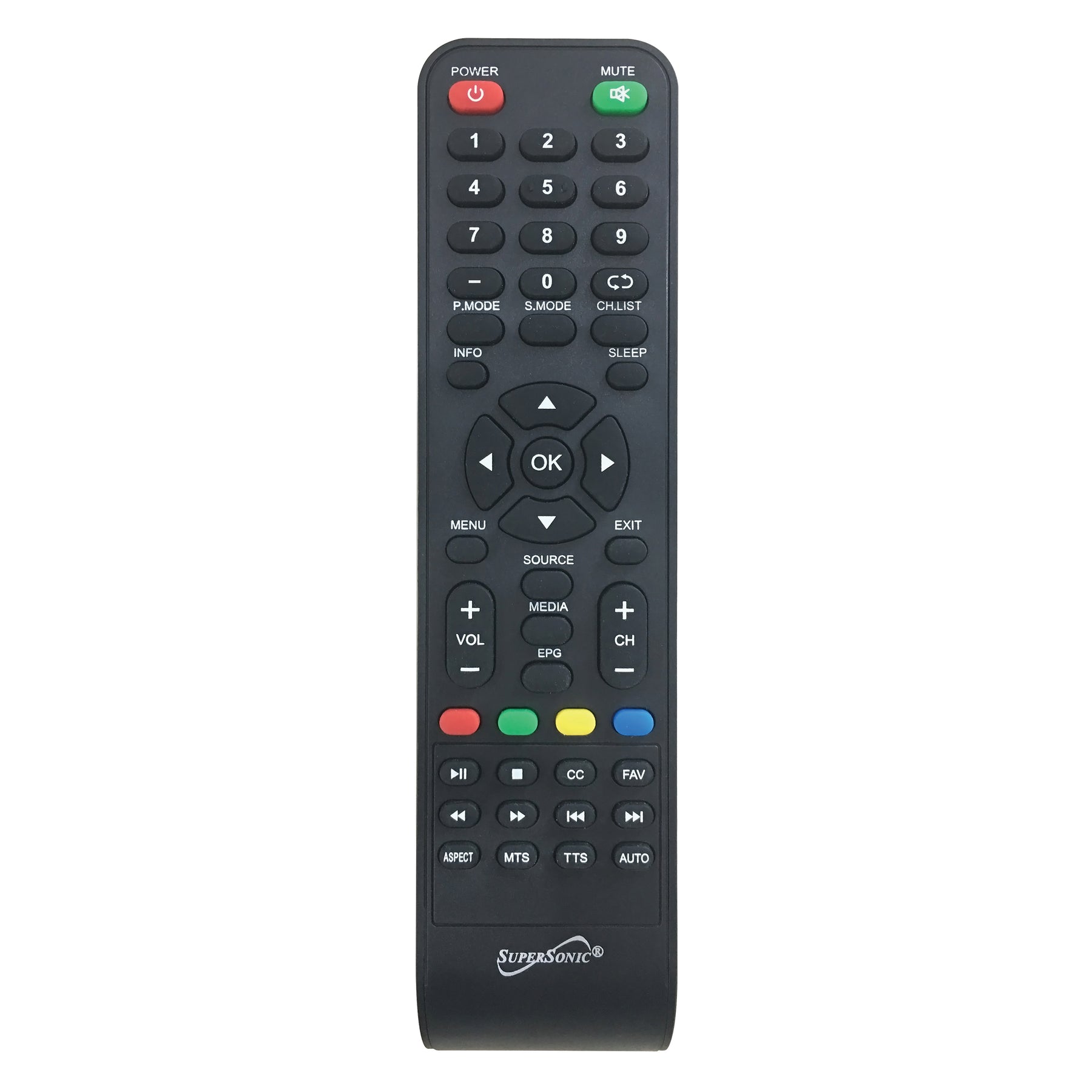 Supersonic 15.6" 12 Volt ACDC Widescreen LED HDTV with USB and HDMI (SC-1511)