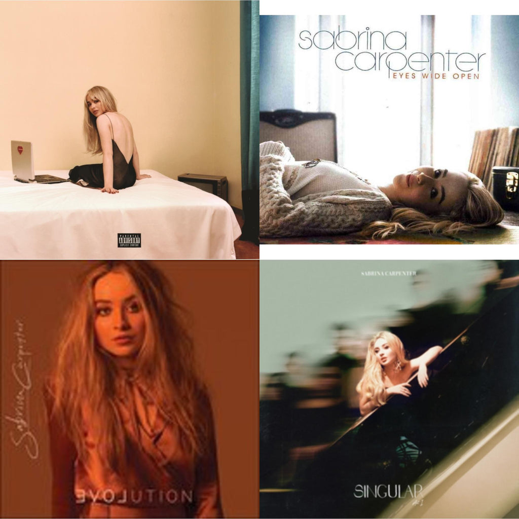 Sabrina Carpenter - Emails I Can't Send (X) & Eyes Wide Open & Evolution & Singular: Act I - CD Bundle