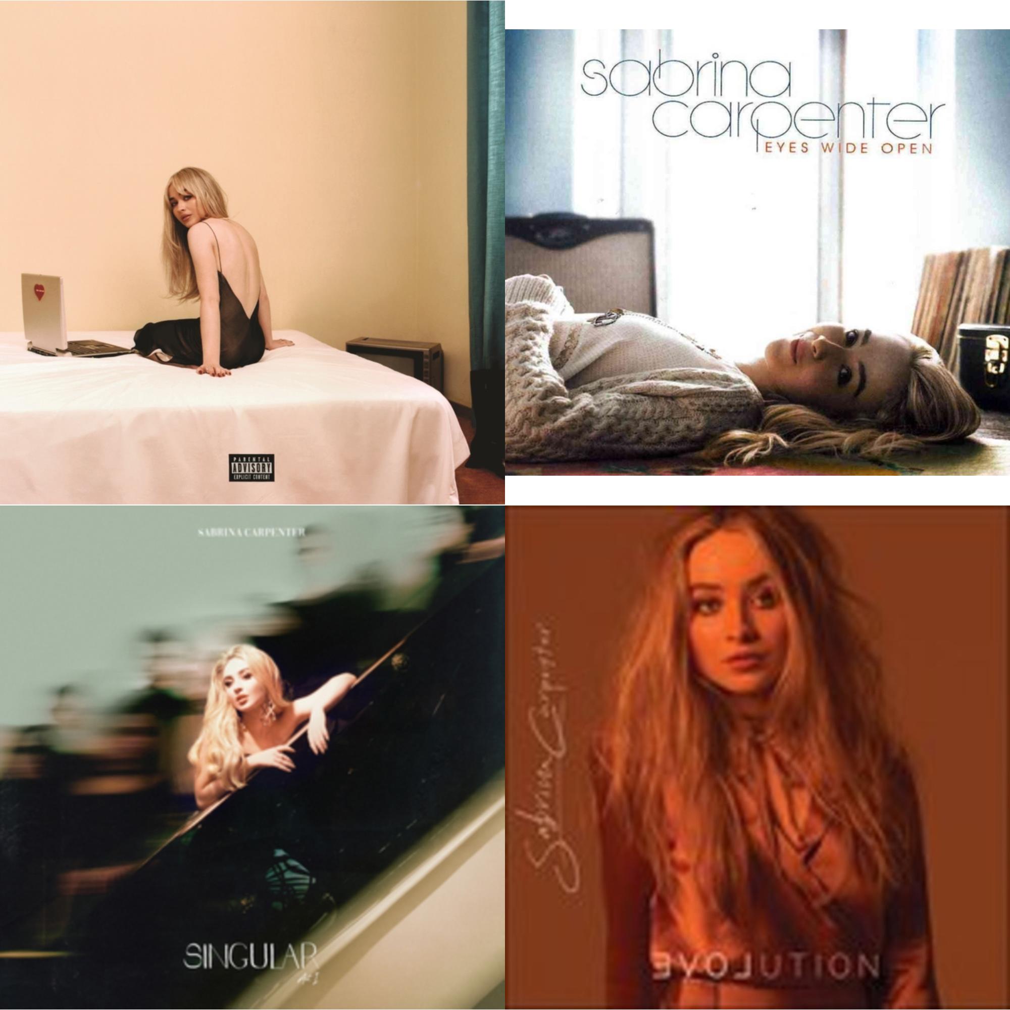 Sabrina Carpenter - Emails I Can't Send (X) & Eyes Wide Open & Singular: Act I & Evolution - CD Bundle