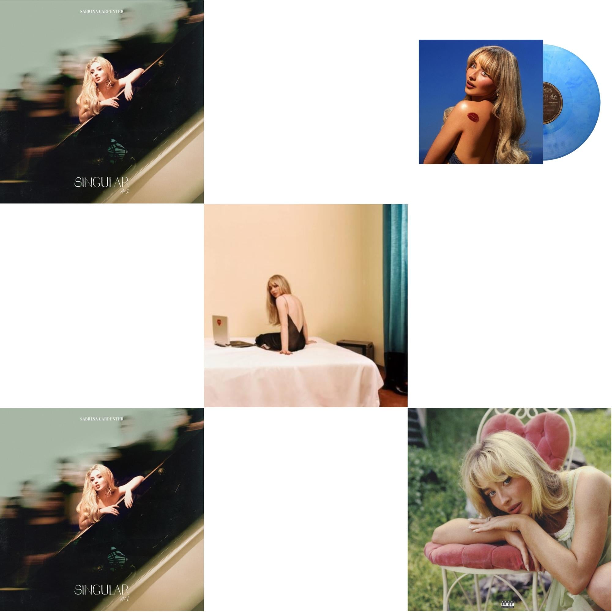 Singular Act I & Singular Act Ii & Emails I Can’T Send (Bone Color LP Vinyl) & Short N Sweet (X) (Light Sky LP Vinyl) & Short N Sweet (Vintage Bottle LP Vinyl)