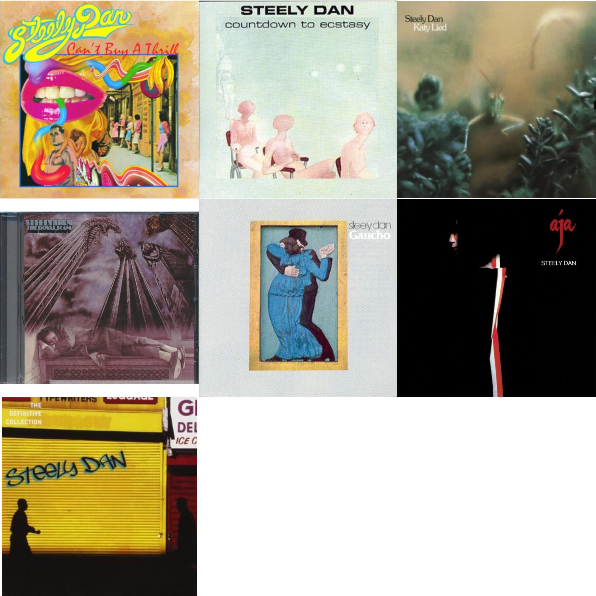 Can't Buy A Thrill & Countdown To Ecstasy & Katy Lied & Royal Scam & Gaucho & Aja & Definitive Collection