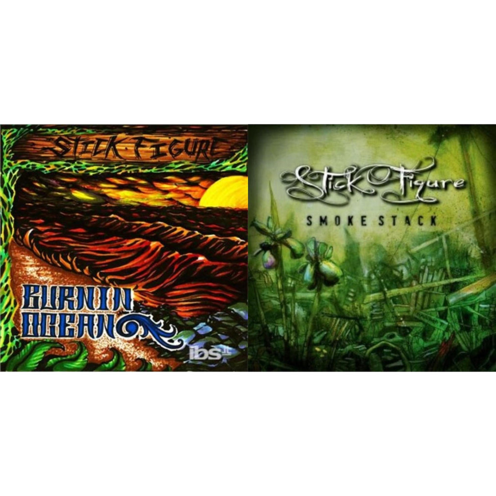 Stick Figure - Burnin Ocean & Smoke Stack - CD Bundle