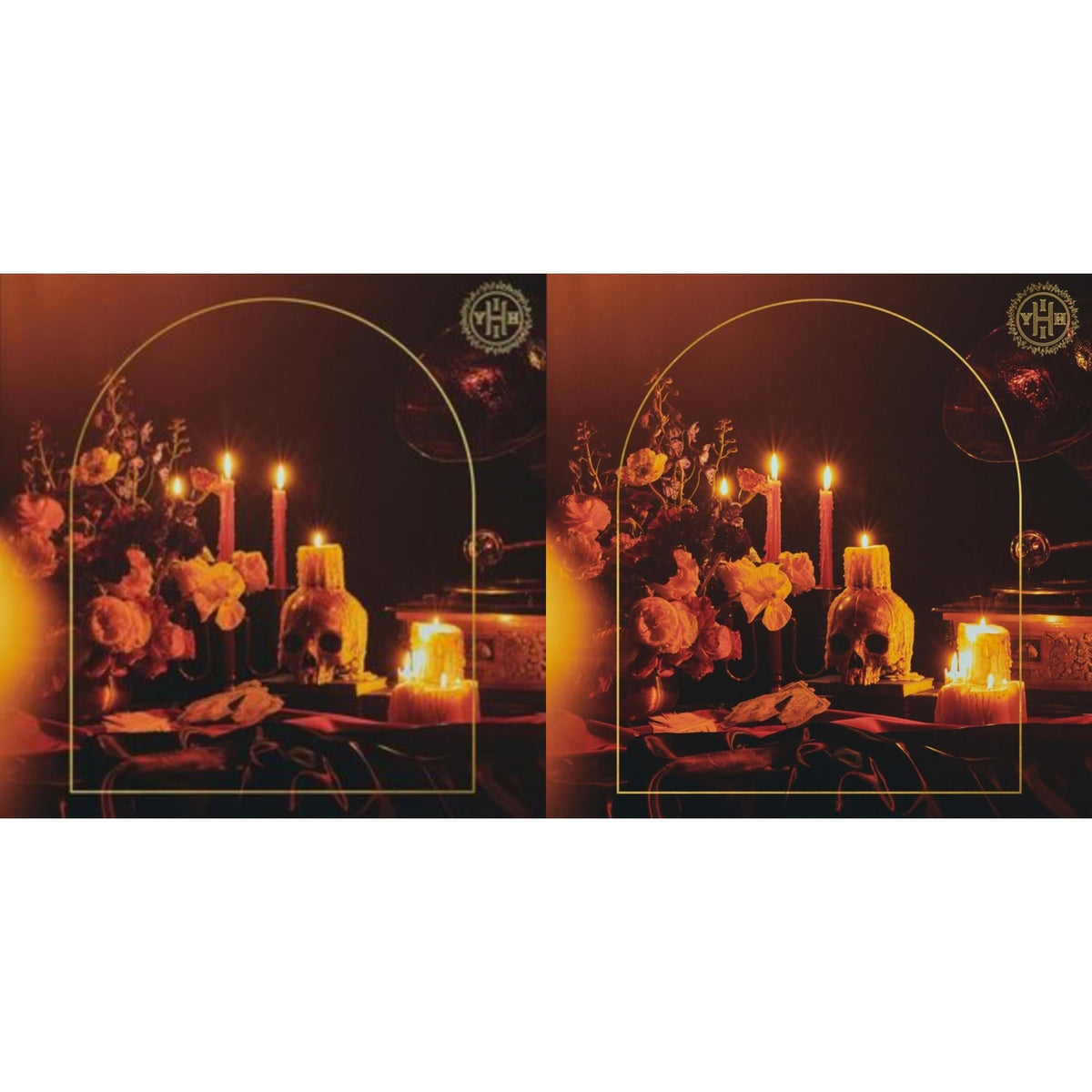 Senses Fail - Hell Is In Your Head (Pink LP Vinyl/White A-Side/Bside Heavy White Splatter LP Vinyl) (Ten Band One Cause) & Hell Is In Your Head (Beer & Gold Butterfly W/ Bone Splatter LP Vinyl) (I)