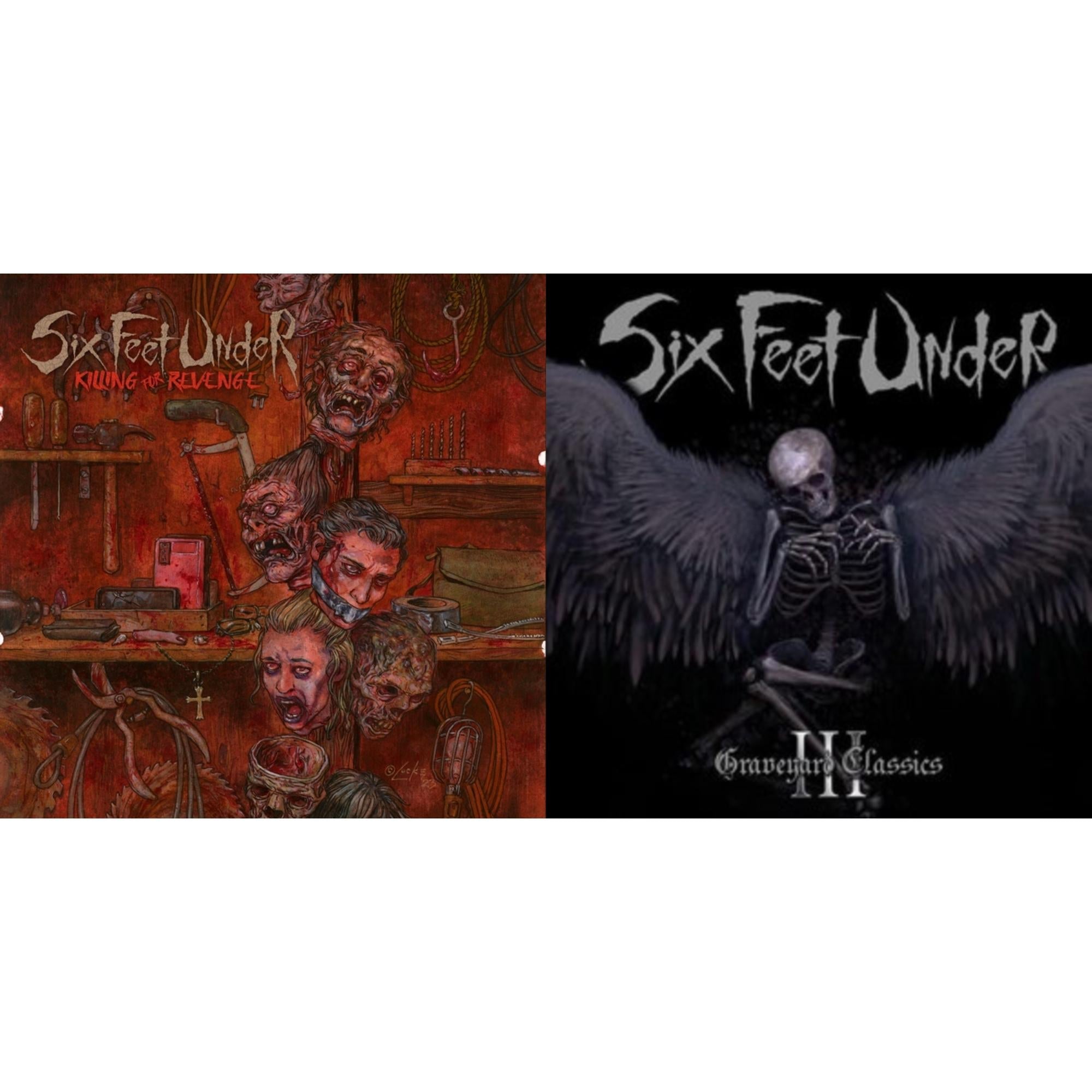 Killing For Revenge (Bloodshot LP Vinyl) & Graveyard Classics Iii (White / Black Splatter LP Vinyl)