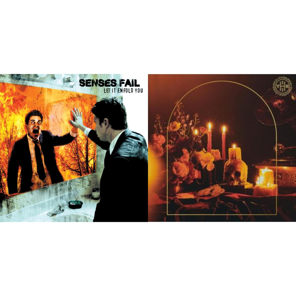 Let It Enfold You (X) & Hell Is In Your Head (Pink LP Vinyl/White A-Side/Bside Heavy White Splatter LP Vinyl) (Ten Band One Cause)
