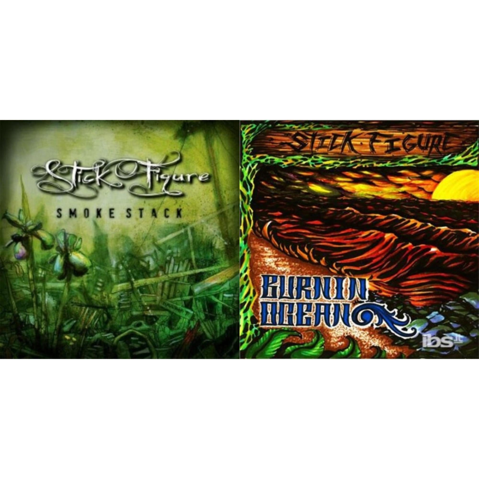 Stick Figure - Smoke Stack & Burnin Ocean - CD Bundle