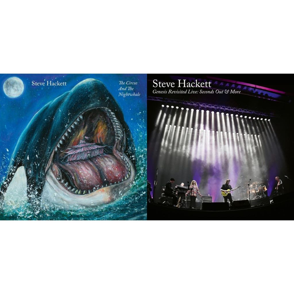 Steve Hackett - Circus & The Nightwhale (Jewel Case) & Genesis Revisited Live: Seconds Out & More (3CD)